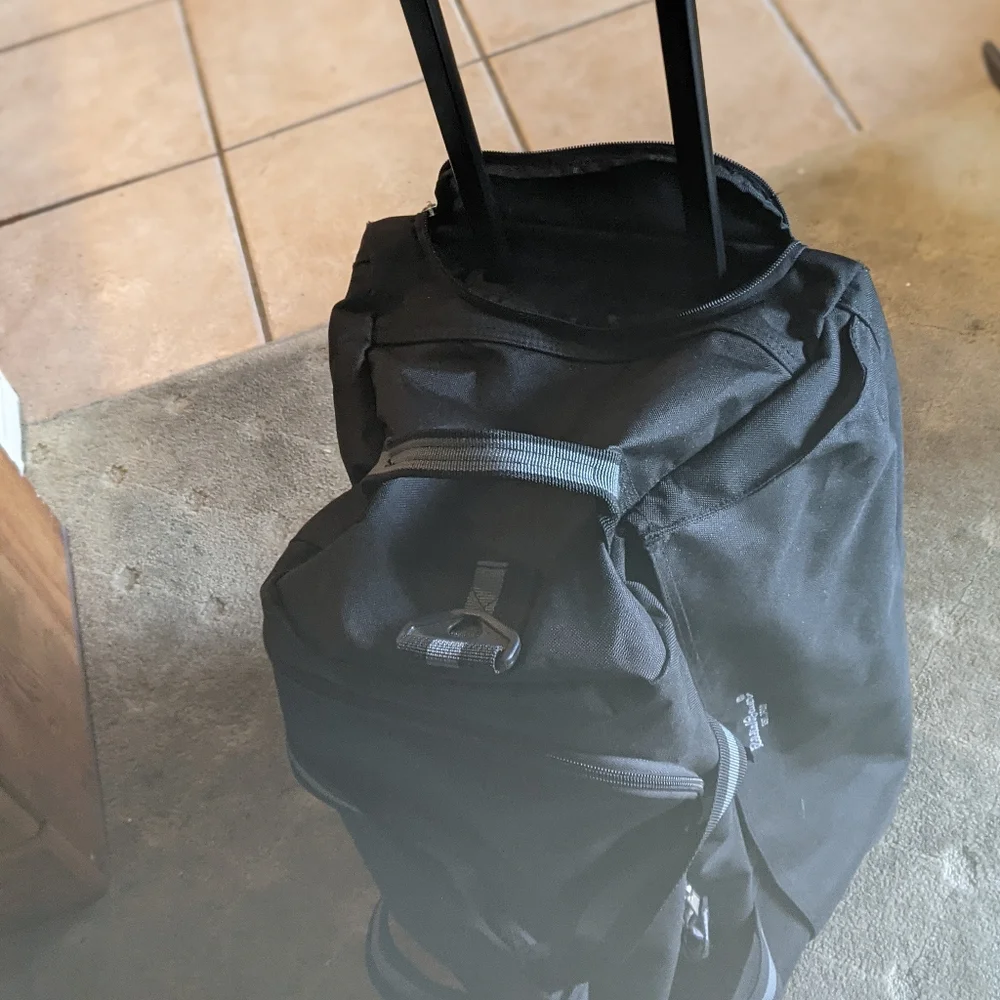 Eddie Bauer Large Rolling Duffle Bag